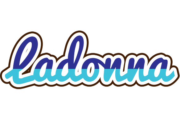 Ladonna raining logo