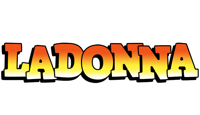 Ladonna sunset logo
