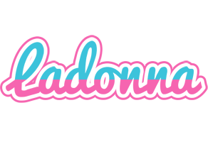 Ladonna woman logo