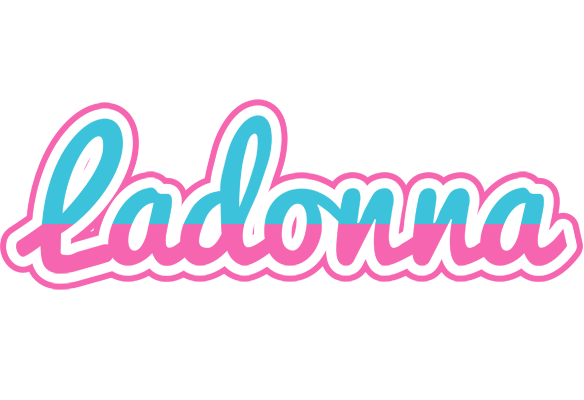 Ladonna woman logo