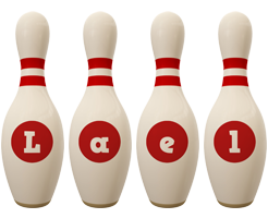 Lael bowling-pin logo