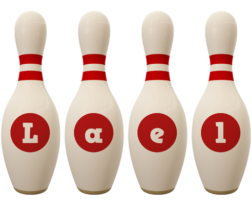Lael bowling-pin logo