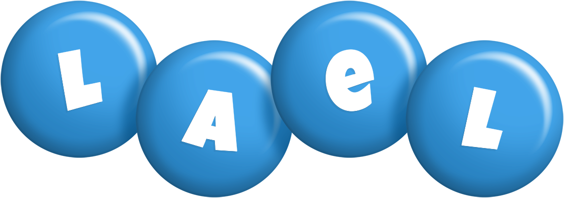 Lael candy-blue logo