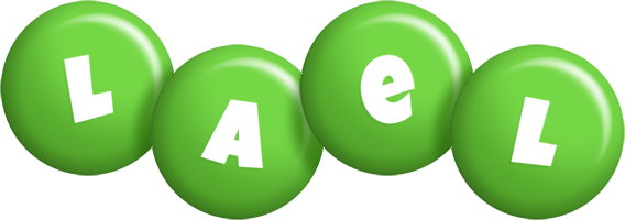 Lael candy-green logo