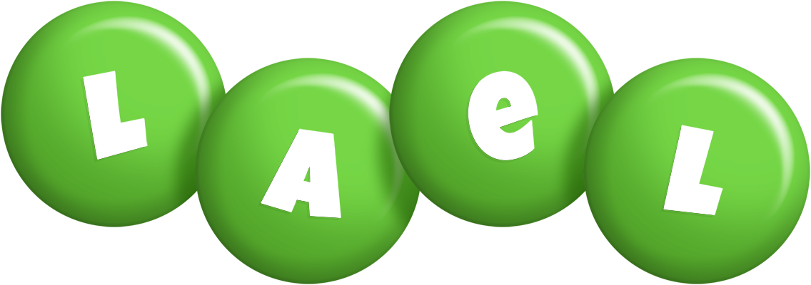 Lael candy-green logo