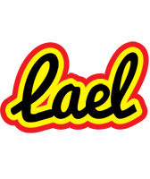 Lael flaming logo