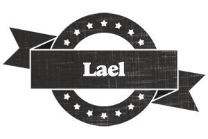 Lael grunge logo