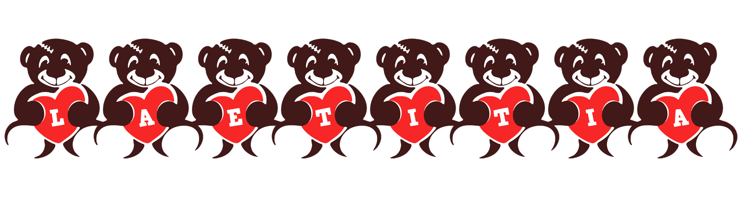 Laetitia bear logo