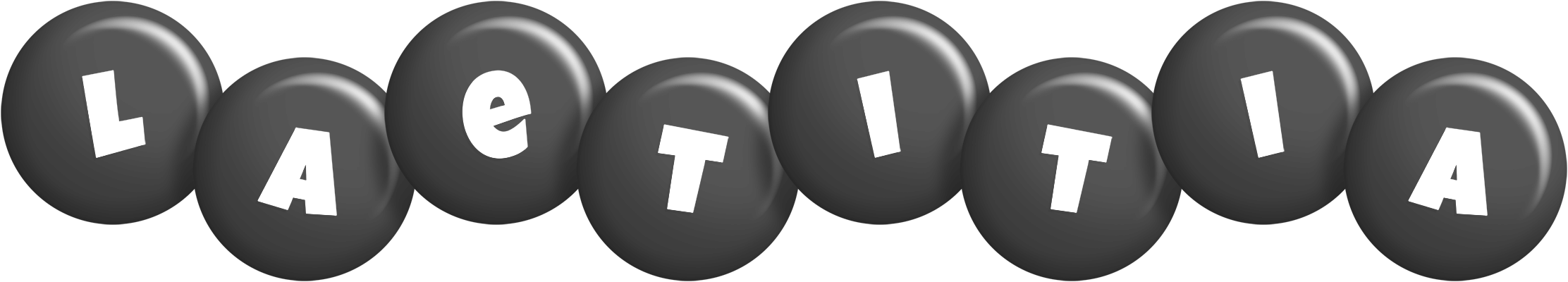 Laetitia candy-black logo