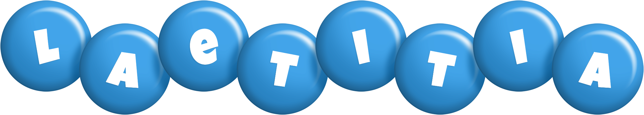 Laetitia candy-blue logo