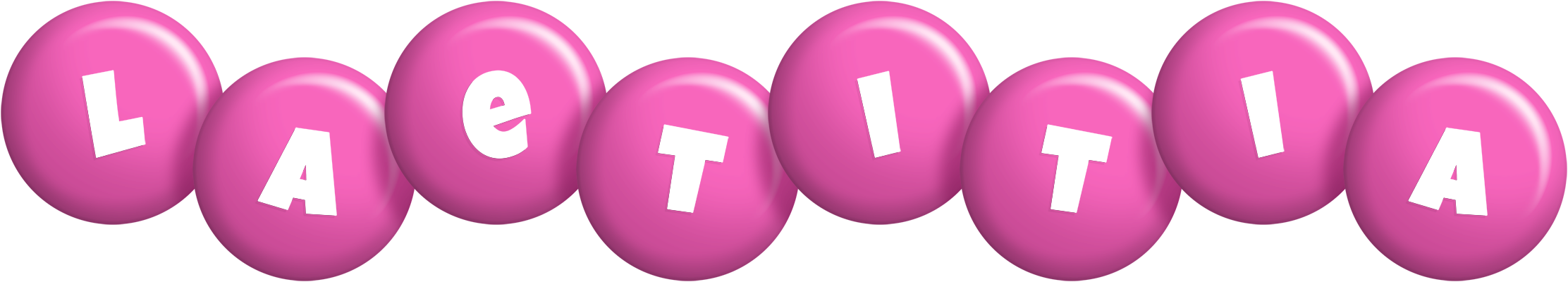 Laetitia candy-pink logo