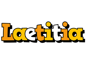 Laetitia cartoon logo