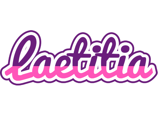 Laetitia cheerful logo