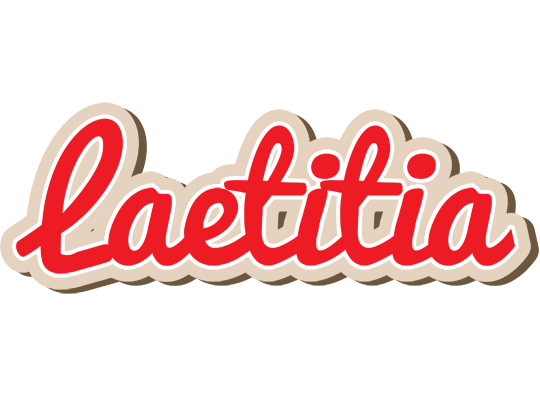 Laetitia chocolate logo