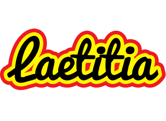 Laetitia flaming logo