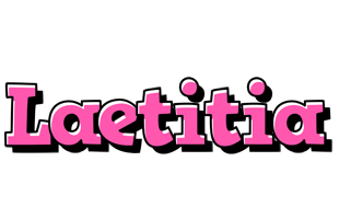 Laetitia girlish logo