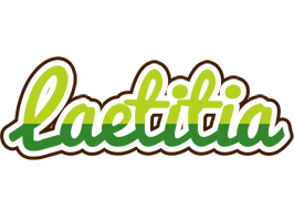 Laetitia golfing logo