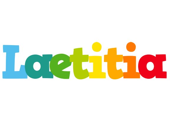 Laetitia rainbows logo
