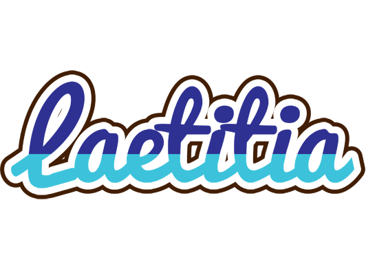 Laetitia raining logo