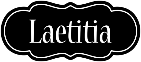 Laetitia welcome logo