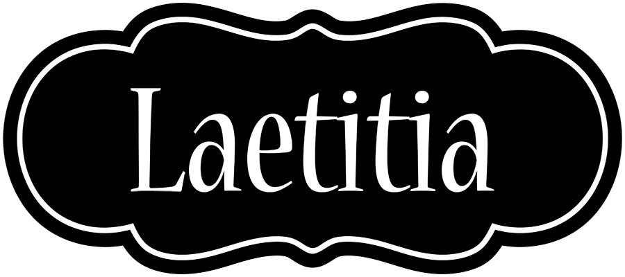 Laetitia welcome logo