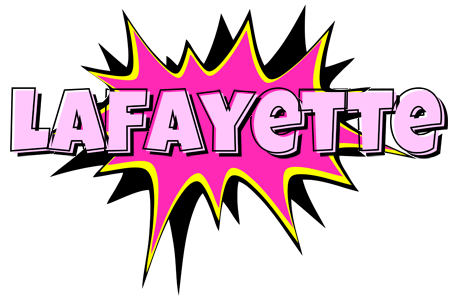Lafayette badabing logo