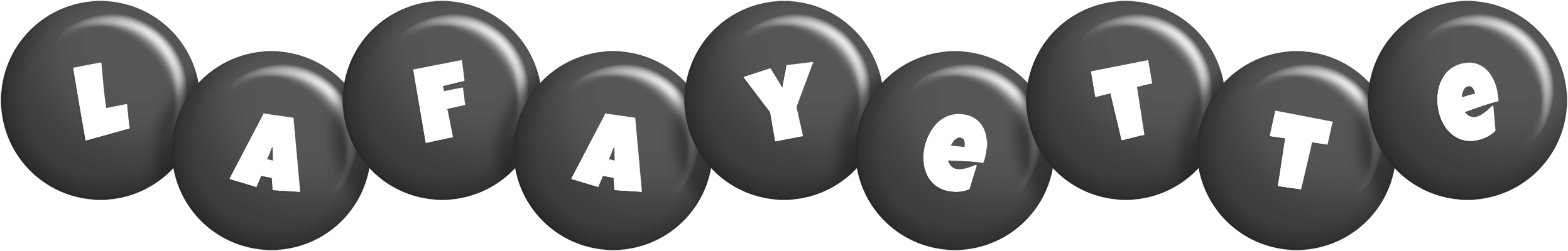 Lafayette candy-black logo
