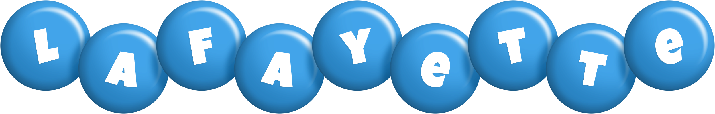 Lafayette candy-blue logo