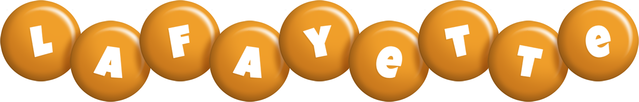 Lafayette candy-orange logo