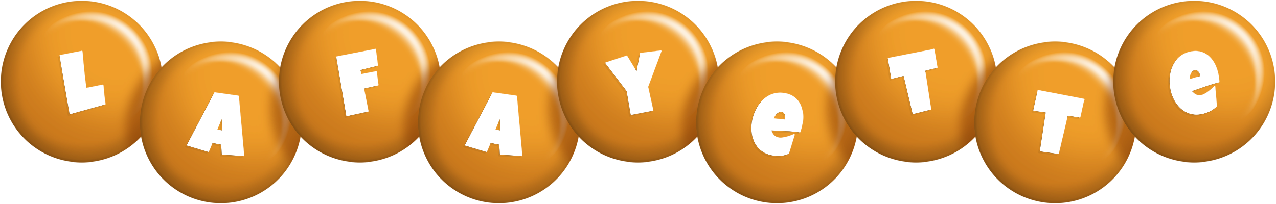 Lafayette candy-orange logo