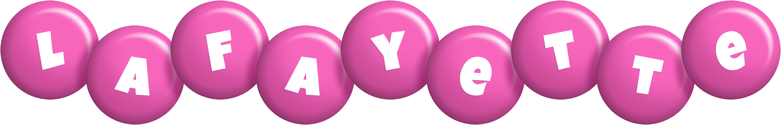 Lafayette candy-pink logo