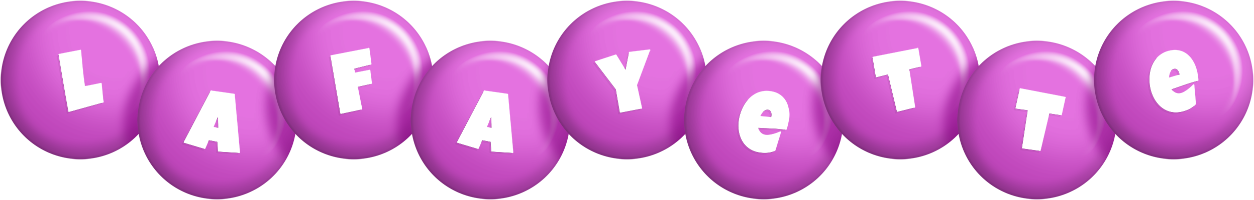 Lafayette candy-purple logo