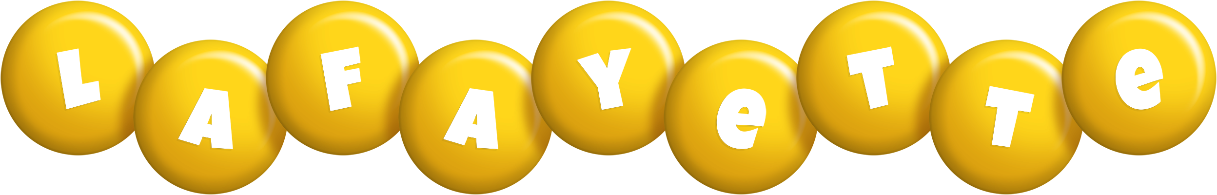 Lafayette candy-yellow logo