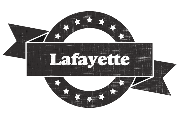 Lafayette grunge logo