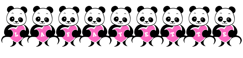 Lafayette love-panda logo