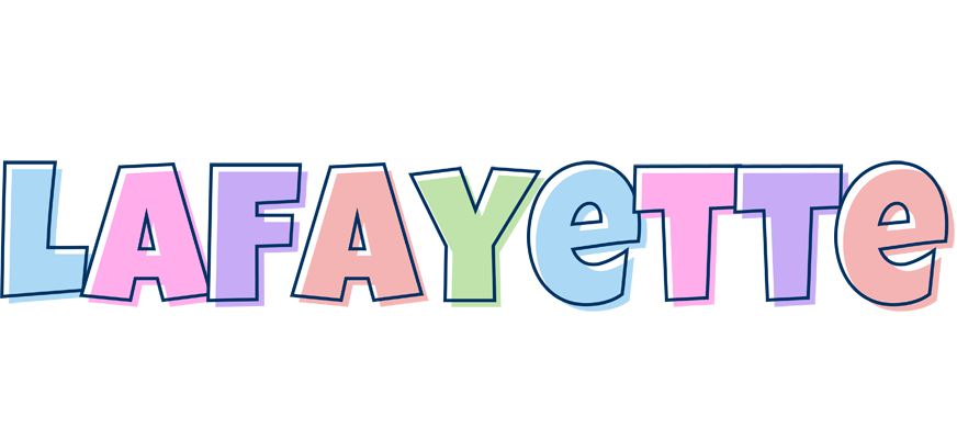 Lafayette pastel logo