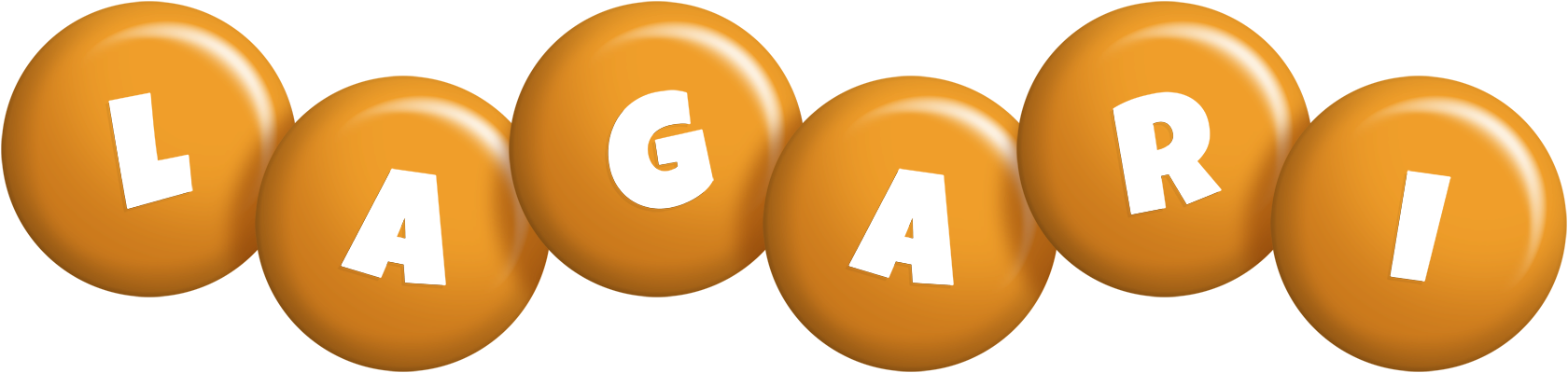 Lagari candy-orange logo
