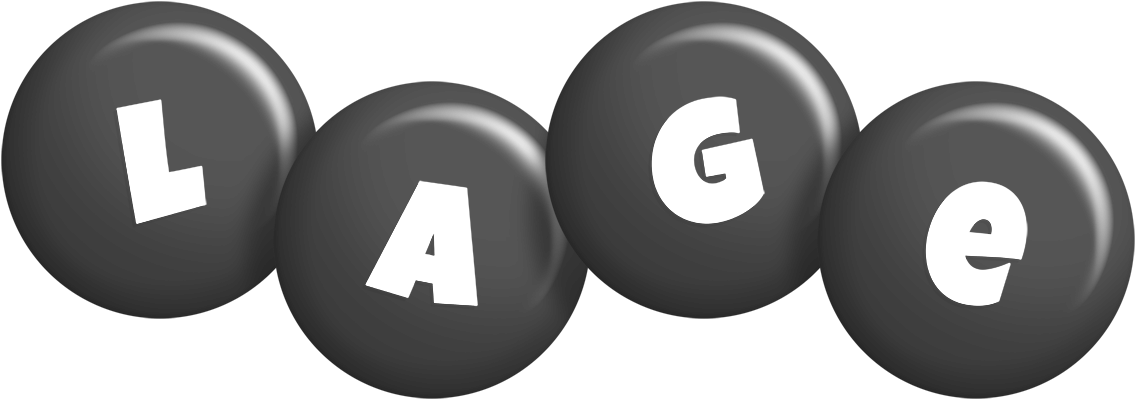 Lage candy-black logo