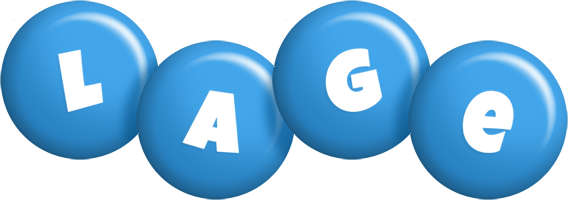 Lage candy-blue logo