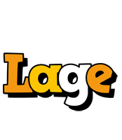 Lage cartoon logo