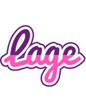 Lage cheerful logo