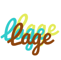 Lage cupcake logo