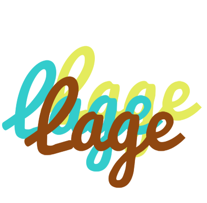 Lage cupcake logo