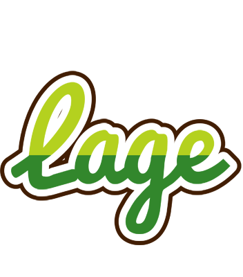 Lage golfing logo