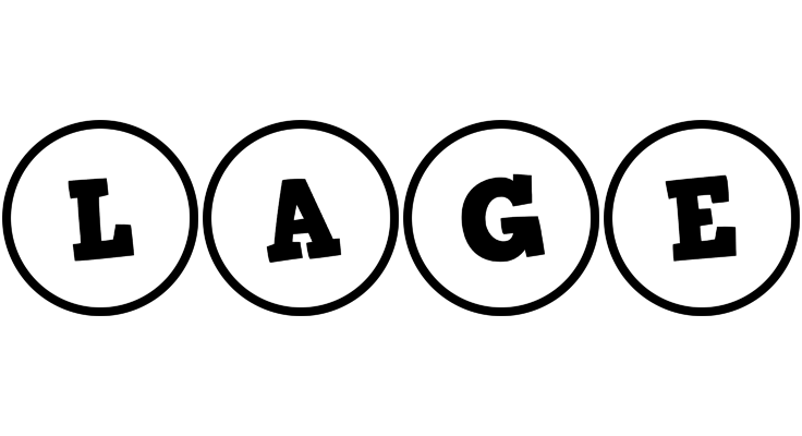 Lage handy logo