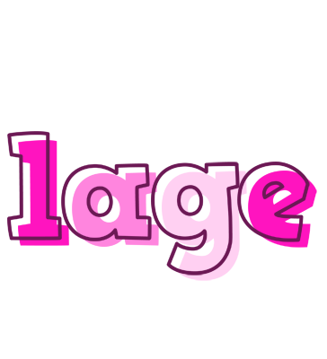 Lage hello logo