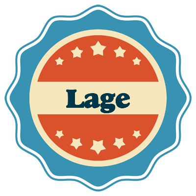 Lage labels logo