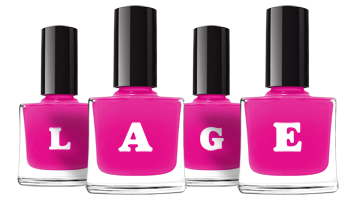 Lage nails logo