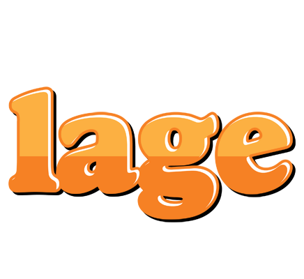 Lage orange logo