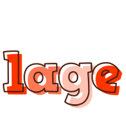 Lage paint logo
